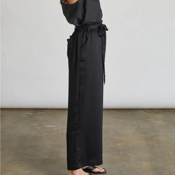 Amina Concept High Waisted Wide Leg Pant XS NWT - Picture 3 of 8